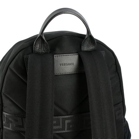 free versace backpack|versace summer backpack for men.